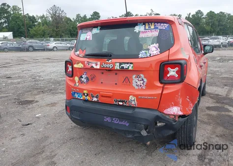 2018 Jeep Renegade Sport 4X4 from USA, damaged, VIN ZACCJBAB5JPH51726